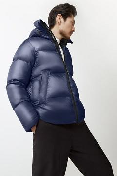 Chamarras Canada Goose Hombre Outlet - Crofton Chaqueta De Plumas Azul Oscuro Marino IM2685419